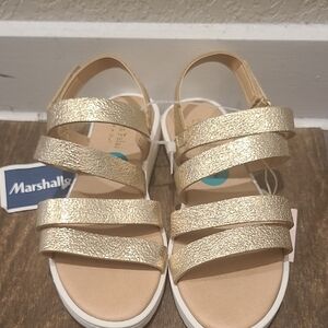 Marshalls Gold Kids Sandals